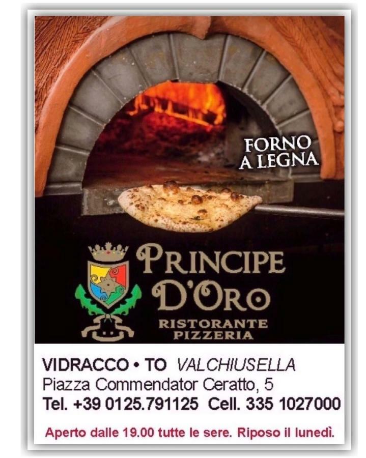 Ristorante Pizzeria Principe D'Oro Hotel Vidracco Exterior photo